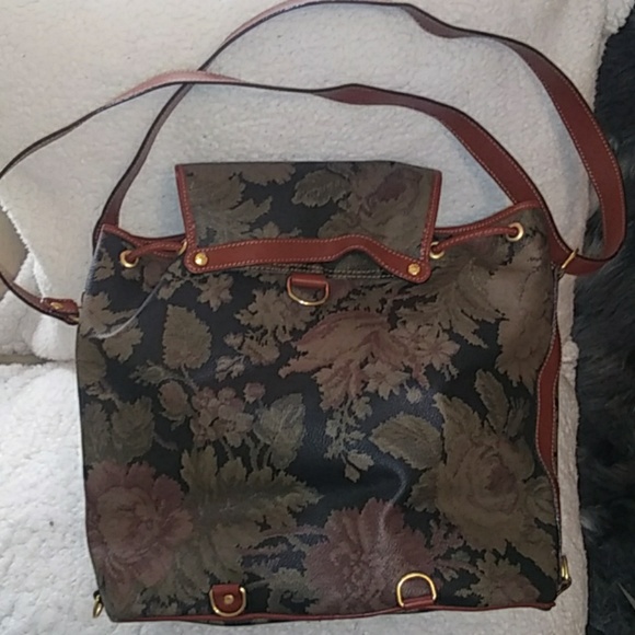 I Santi drawstring floral print bag - Picture 6 of 8